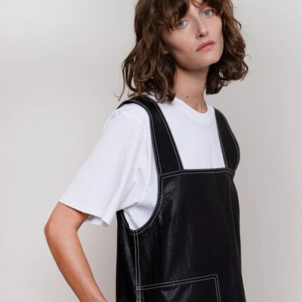 The Frankie Shop- Vegan Leather Mini Dress